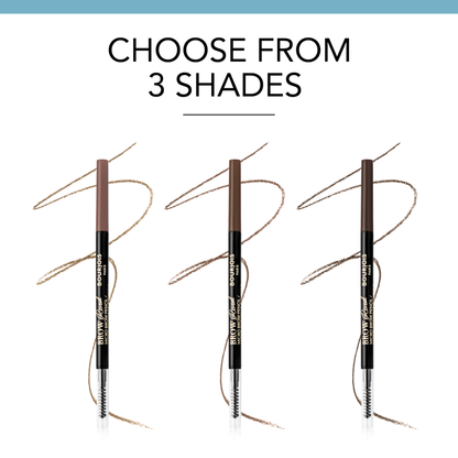 Bourjois Matita Sopracciglia Micro Brow Reveal, Dark Brown, 0.09 g