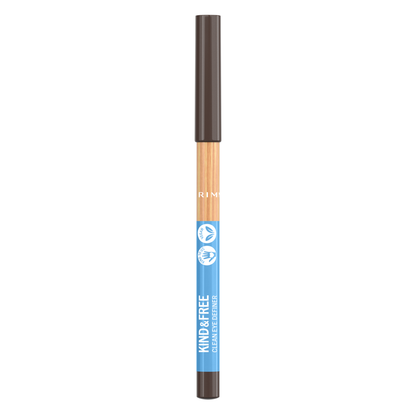 Rimmel London Kind & Free Clean Matita occhi, Texture Cremosa, Formula vegana