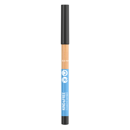 Rimmel London Kind & Free Clean Matita occhi, Texture Cremosa, Formula vegana