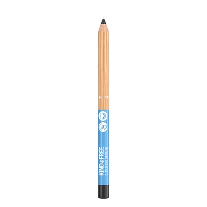 Rimmel London Kind & Free Clean Matita occhi, Texture Cremosa, Formula vegana