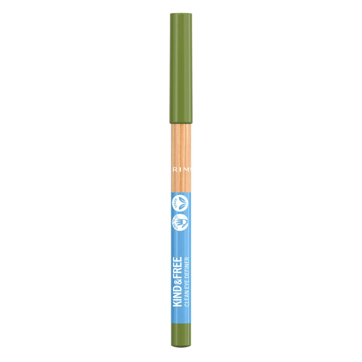 Rimmel London Kind & Free Clean Matita occhi, Texture Cremosa, Formula vegana
