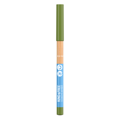 Rimmel London Kind & Free Clean Matita occhi, Texture Cremosa, Formula vegana