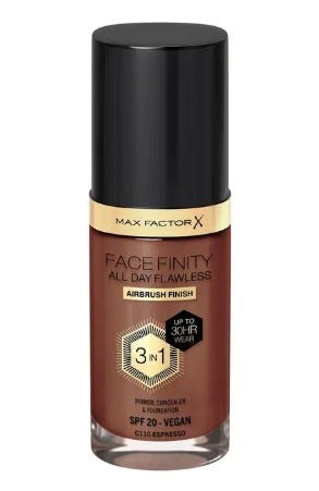 Facefinity All Day Flawless Foundation 3 in 1 C110 - ESPRESSO