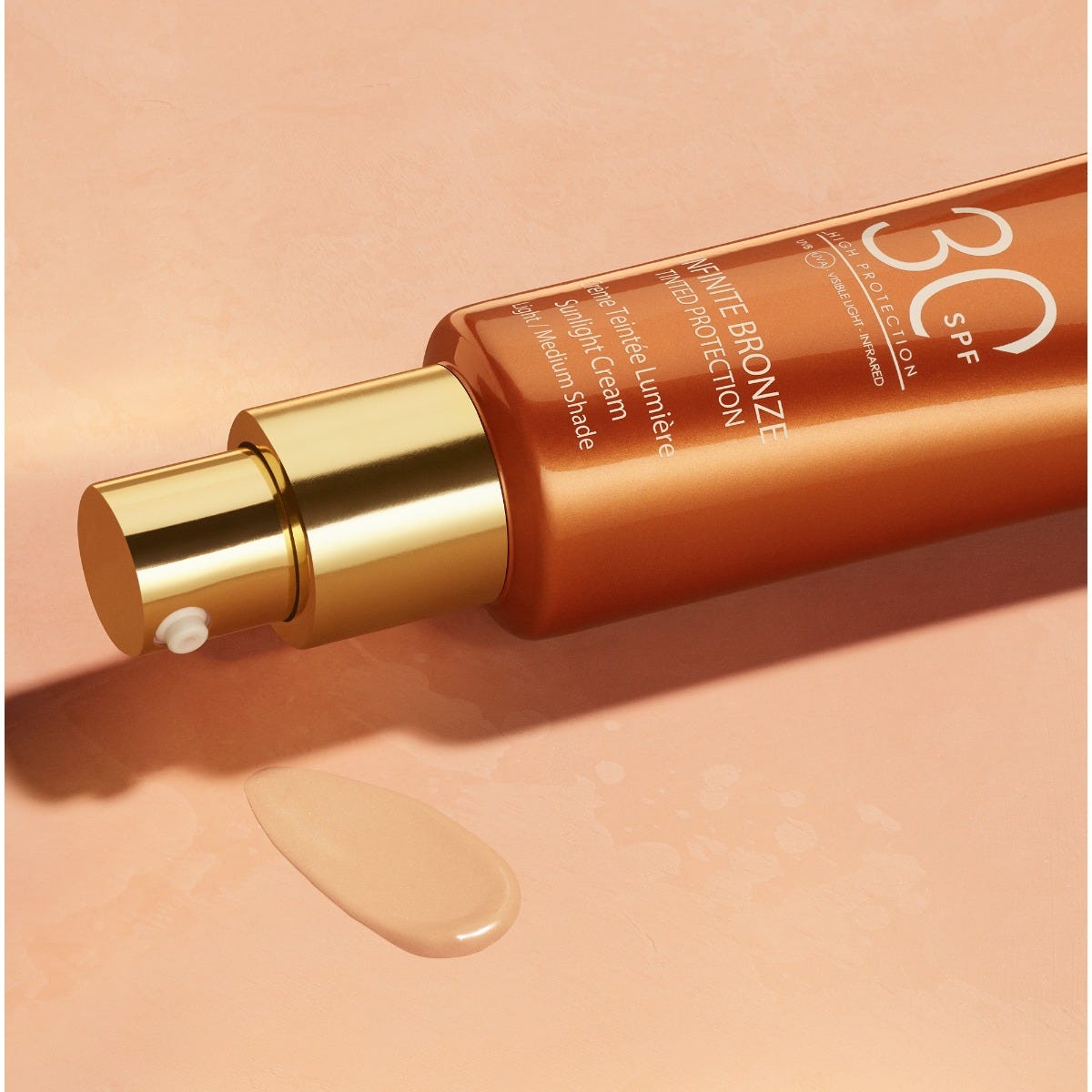 Lancaster Infinite Bronze Tinted Protection Sunlight Cream SPF30 Tonalità medio/chiara 50 ml