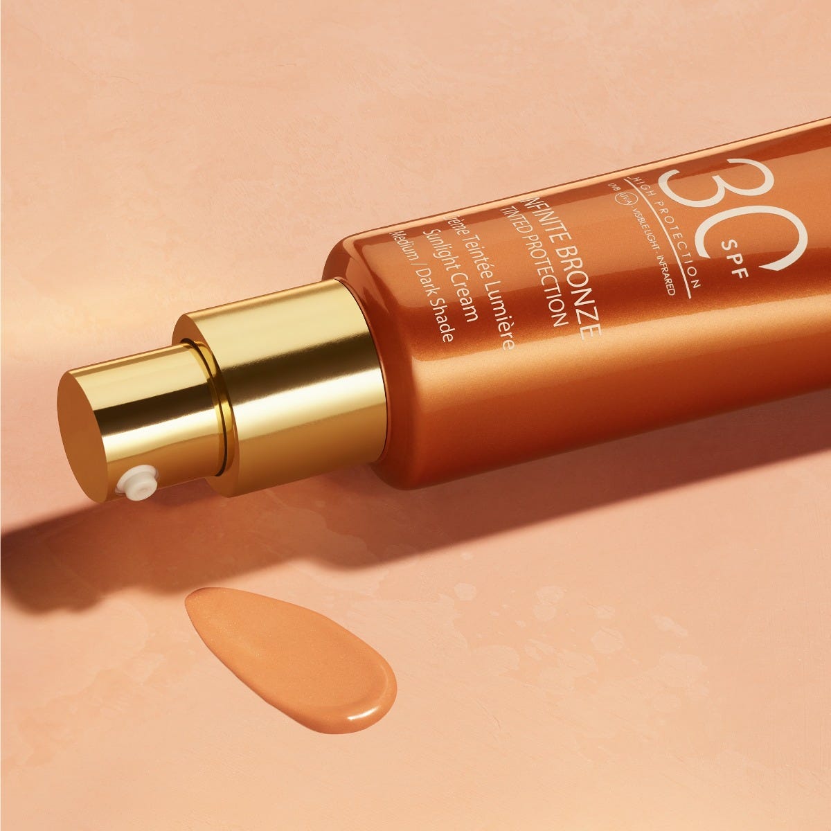 Lancaster Infinite Bronze Tinted Protection Sunlight Cream SPF30 Tonalità medio/scura 50 ml