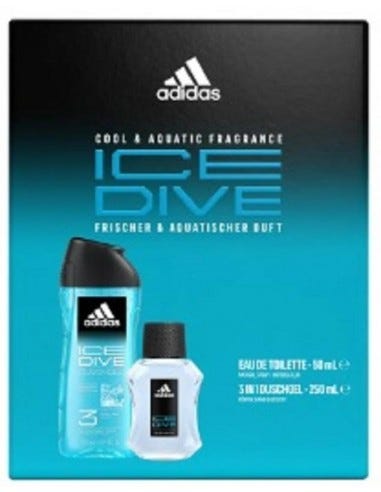 Adidas Ice Dive Coffret Edt 50Ml + Shower Gel 250Ml