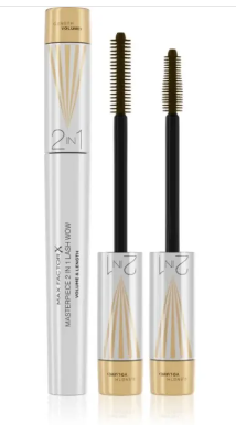 Max factor Mascara Masterpiece 2 In 1 Lash Wow Black Brown 7ml
