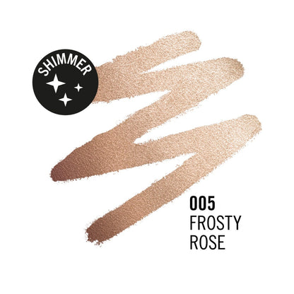 Rimmel Wonder'Last, 005 Frosty Rose, Ombretto in stick, Colore vibrante e d’impatto, Facile da applicare, Texture confortevole, Formula ultra-cremosa, Formula Vegana, 1,64 g