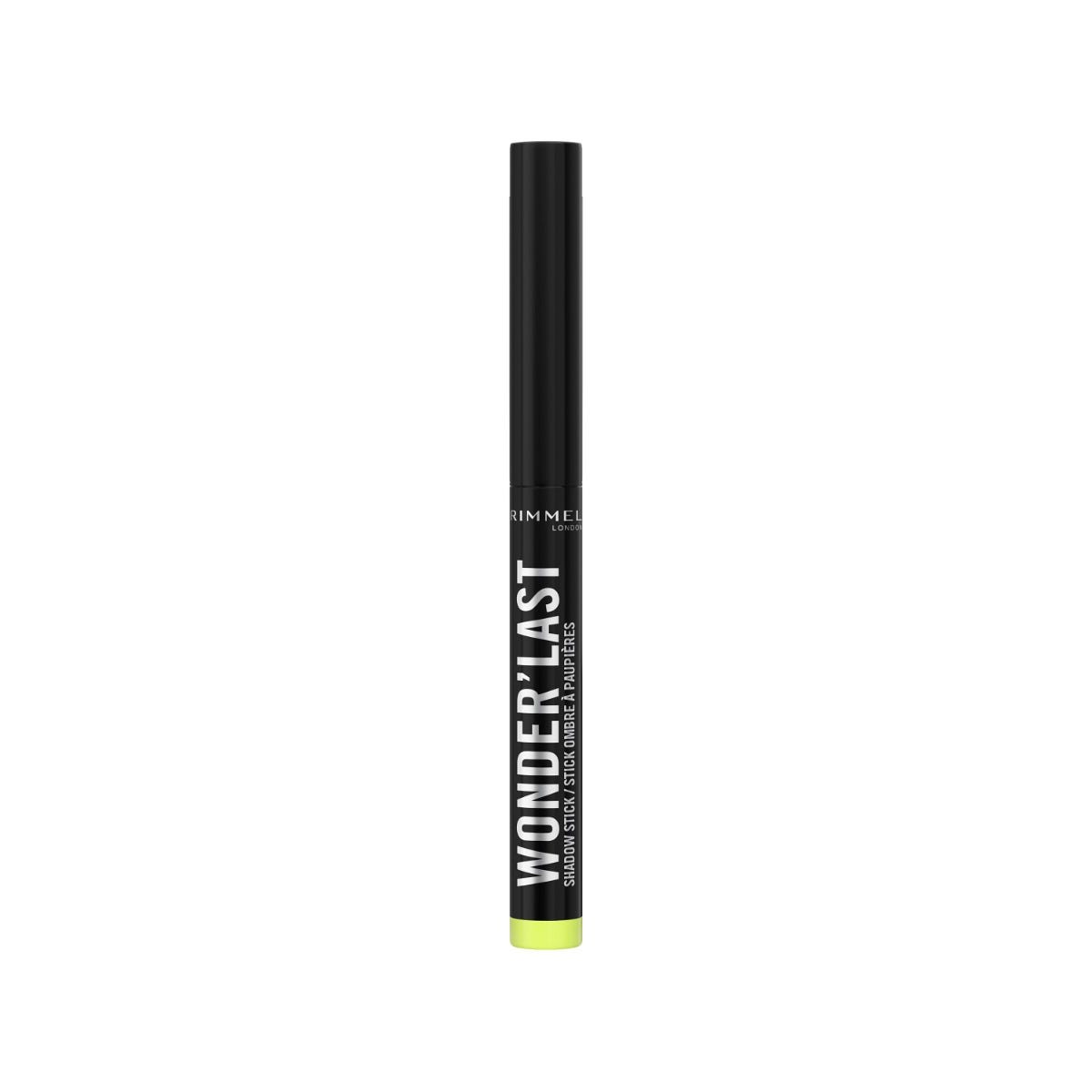 Rimmel Wonder'Last, 008 Galactic Green, Ombretto in stick, Colore vibrante e d’impatto, Facile da applicare, Texture confortevole, Formula ultra-cremosa, Formula Vegana, 1,64 g