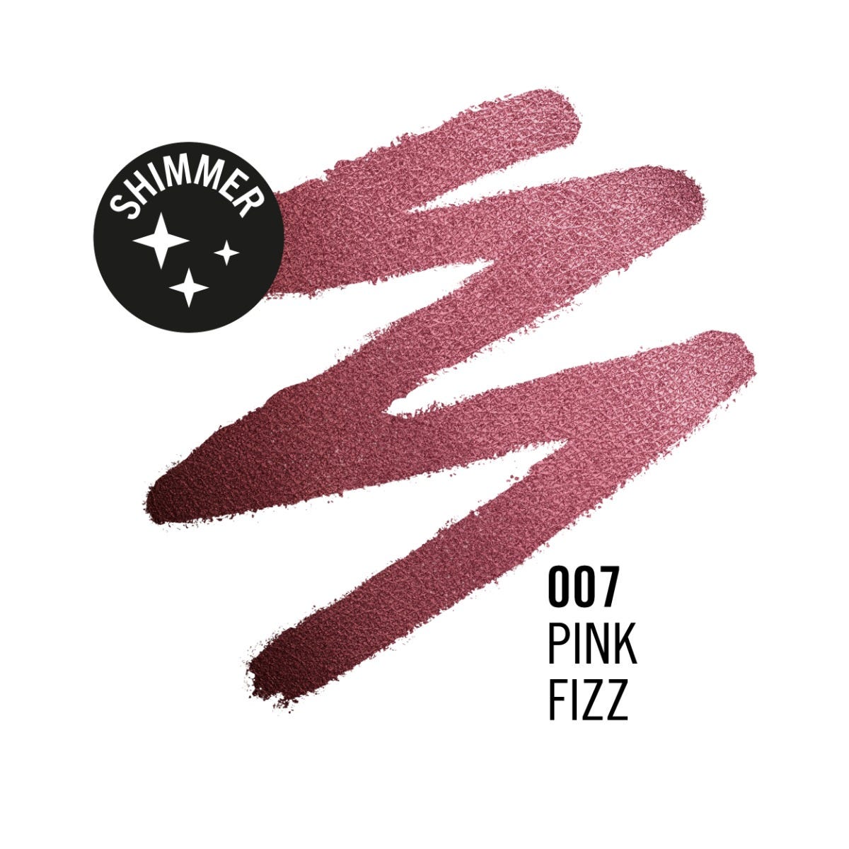 Rimmel Wonder'Last, 007 Pink Fizz, Ombretto in stick, Colore vibrante e d’impatto, Facile da applicare, Texture confortevole, Formula ultra-cremosa, Formula Vegana, 1,64 g
