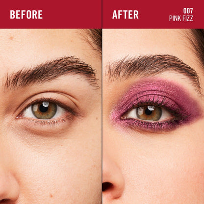 Rimmel Wonder'Last, 007 Pink Fizz, Ombretto in stick, Colore vibrante e d’impatto, Facile da applicare, Texture confortevole, Formula ultra-cremosa, Formula Vegana, 1,64 g