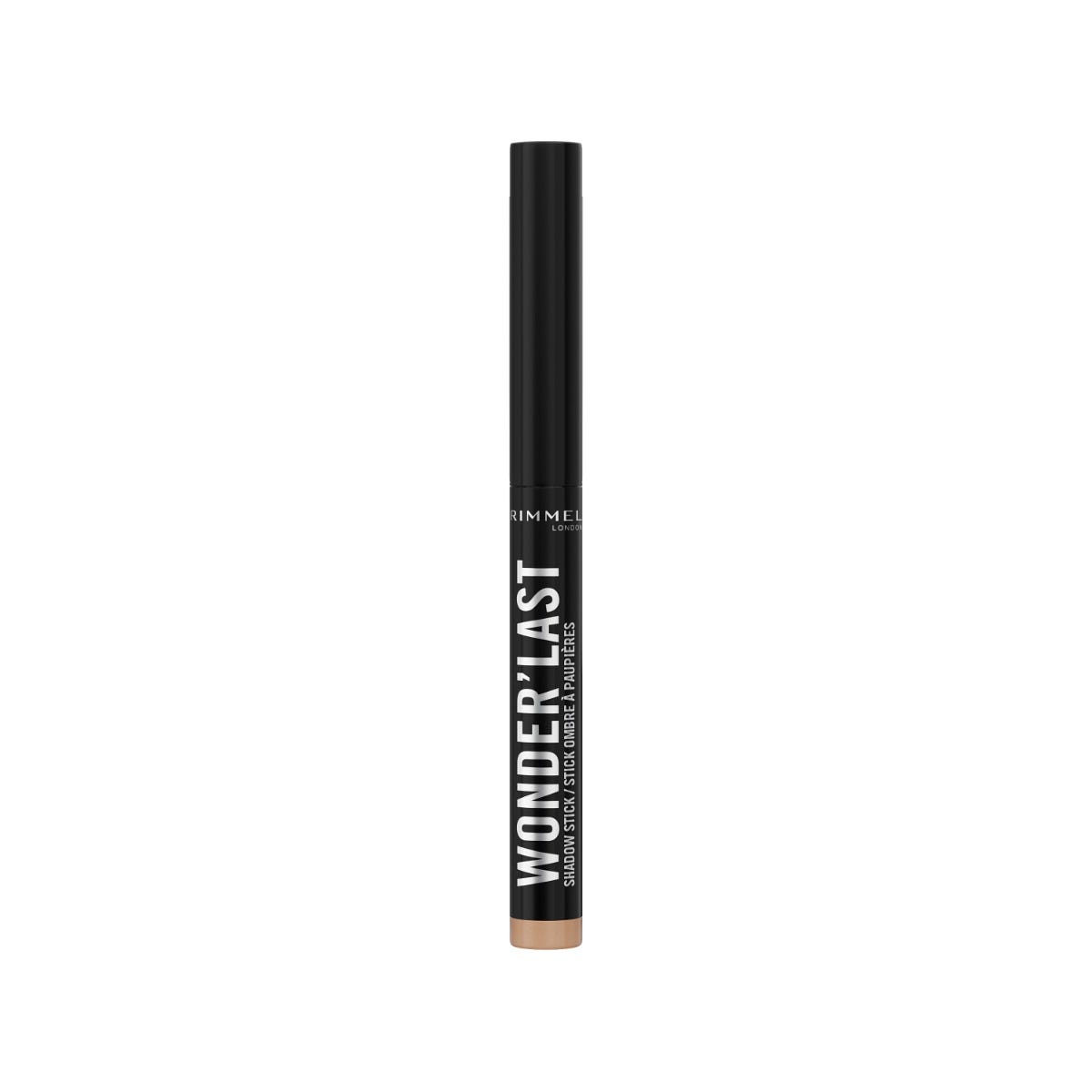 Rimmel Wonder'Last, 004 Soft Bubbles, Ombretto in stick, Colore vibrante e d’impatto, Facile da applicare, Texture confortevole, Formula ultra-cremosa, Formula Vegana, 1,64 g