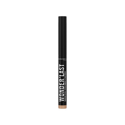 Rimmel Wonder'Last, 004 Soft Bubbles, Ombretto in stick, Colore vibrante e d’impatto, Facile da applicare, Texture confortevole, Formula ultra-cremosa, Formula Vegana, 1,64 g