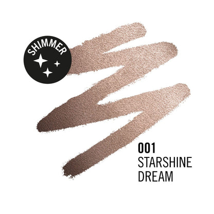Rimmel Wonder'Last, 001 Starshine Dream, Ombretto in stick, Colore vibrante e d’impatto, Facile da applicare, Texture confortevole e ultra-cremosa, Formula Vegana, 1,64 g