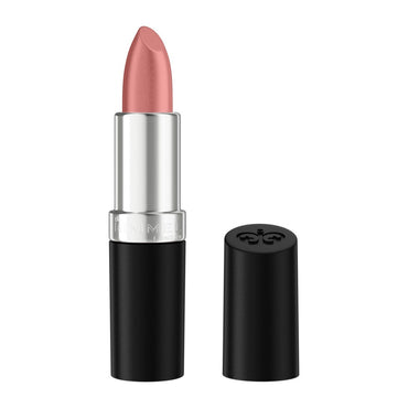 Rimmel Lasting Finish, 290 Sunset Rose, Rossetto Satinato, Lunga Durata, Finish Satinato, Ricco Colore, Idratante, Formula Vegana, 4g