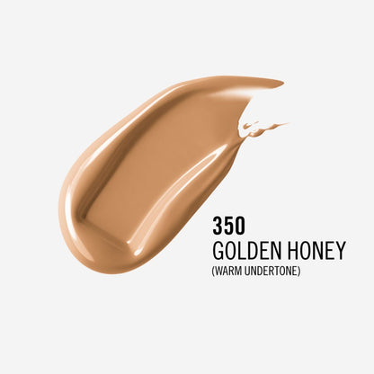 Rimmel London, Lasting Finish 35H, 350 Golden Honey, fondotinta, lunga tenuta, idratante, formula vegana, alta coprenza, 30ml