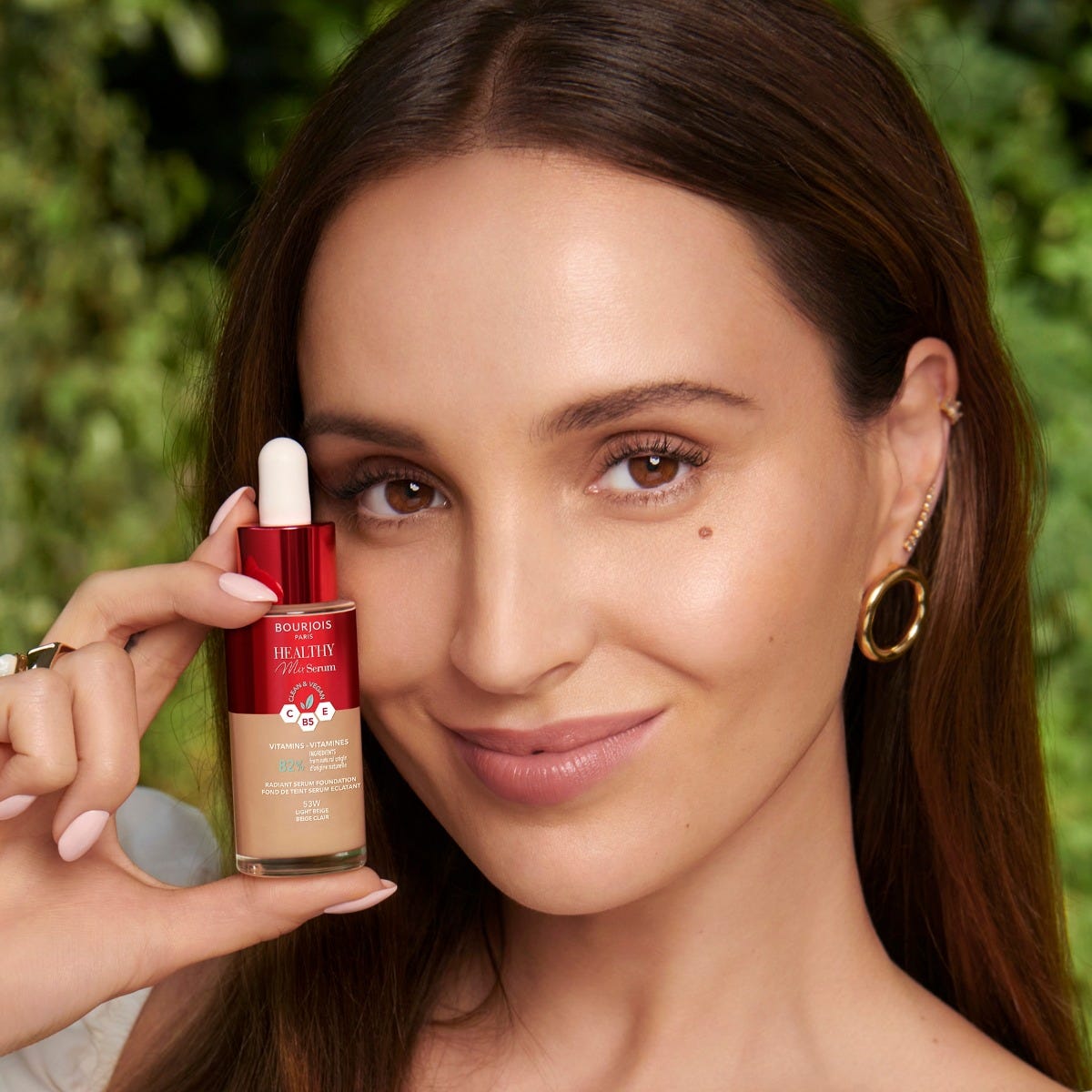Bourjois Healthy Mix Serum Foundation - #58W Caramel, 30 ml