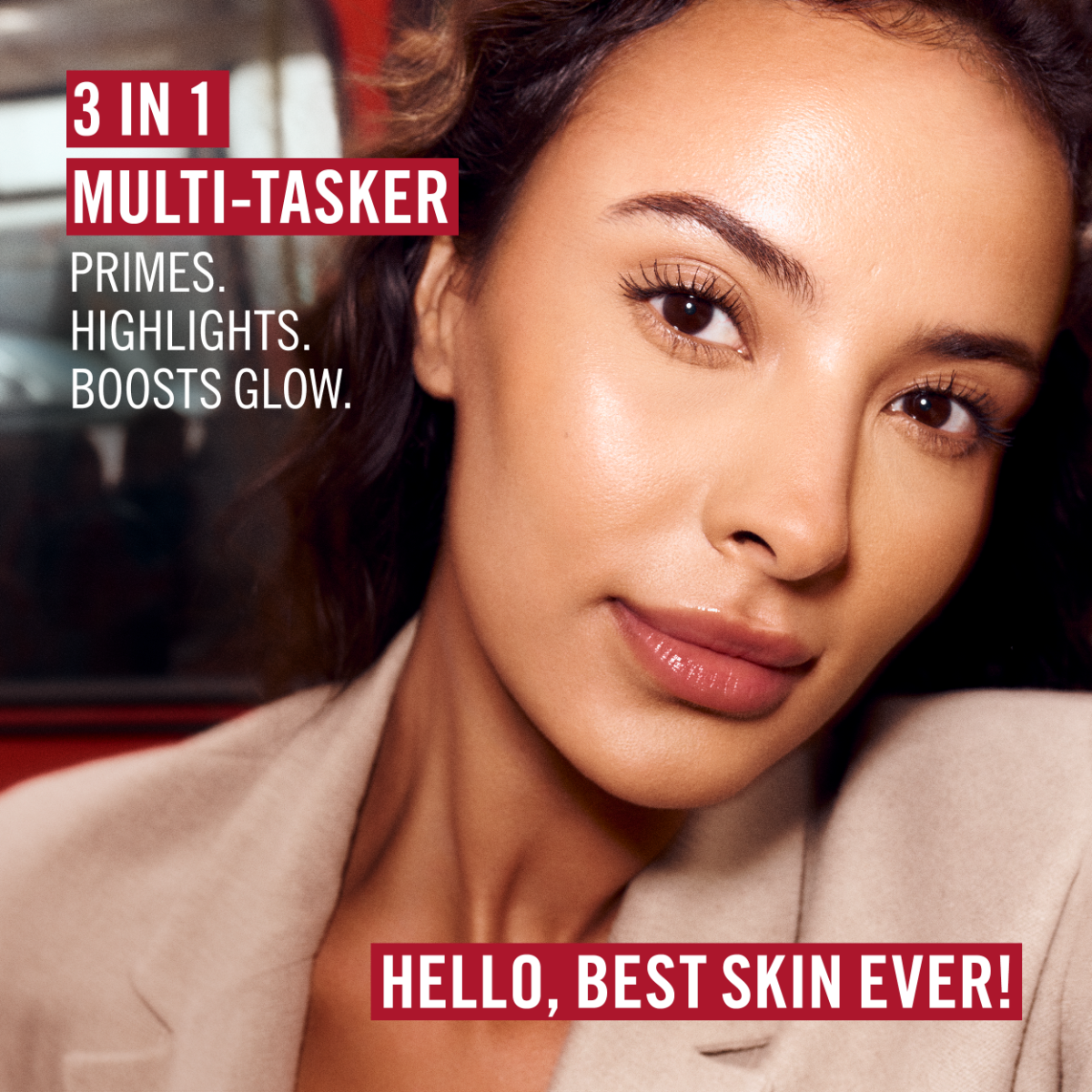 Rimmel Multi-Tasker Better Than Filters, 008 Rich, Primer Viso, Glow Booster e Illuminante, Formula Vegana, Leggera, Antietà, con Pigmenti che Riflettono la Luce, Maxi Applicatore Soft-Touch, 30ml (1oz)