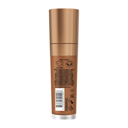 Rimmel Multi-Tasker Better Than Filters, 007 Deep, Primer Viso, Glow Booster e Illuminante, Formula Vegana, Leggera, Antietà, con Pigmenti che Riflettono la Luce, Maxi Applicatore Soft-Touch, 30ml (1oz)