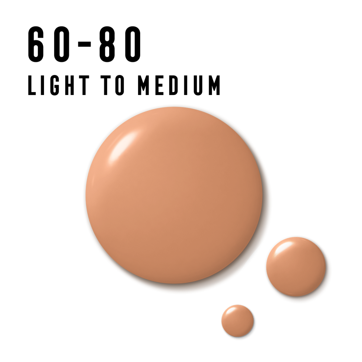 Max Factor Miracle Pure 2in1 Skin Reset Serum Foundation, 60-80 Light to Medium , formula vegan, uniforma l’incarnato, copertura media, finish matte satinato, Formula con Niacinamide e Bisabololo, 30 ml