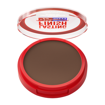 Rimmel Lasting Finish, 16 Hazelnut, Fondotinta Compatto, Finish Soft-Focus, Finish opaco, Coprenza totale, SPF20, Formula vegana, 7 g