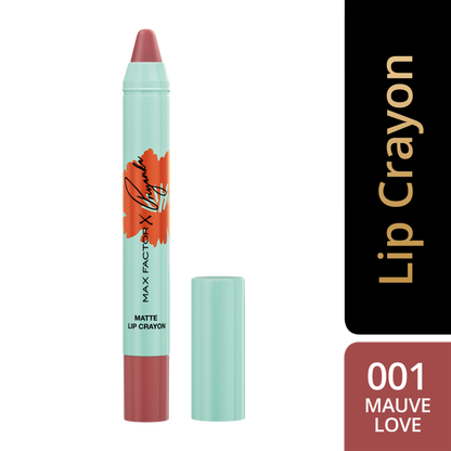 Max Factor X Priyanka Chopra Jonas Matita Stick Labbra, 001, Mauve Love, Finish matte, Effetto idratante, A lunga durata