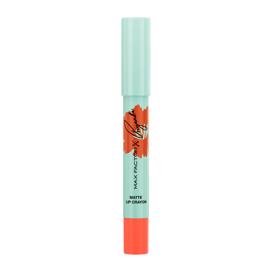 Max Factor X Priyanka Chopra Jonas Matita Stick Labbra, 004, Orange Grace, Finish matte, Effetto idratante, A lunga durata