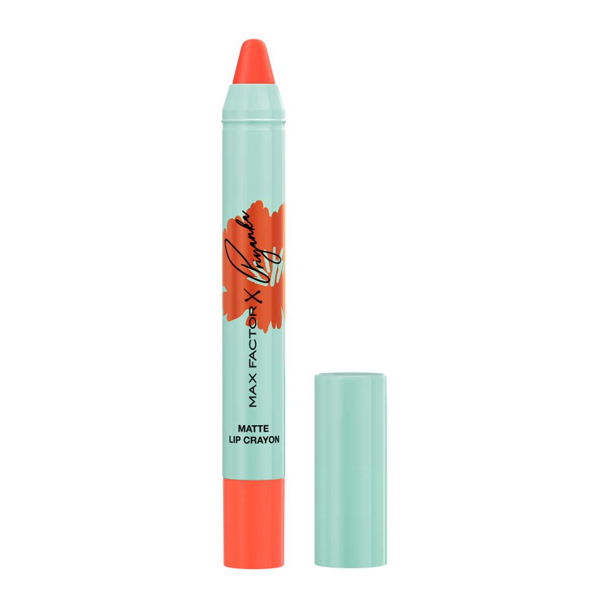 Max Factor X Priyanka Chopra Jonas Matita Stick Labbra, 004, Orange Grace, Finish matte, Effetto idratante, A lunga durata