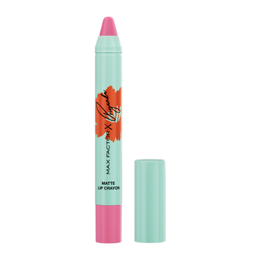 Max Factor X Priyanka Chopra Jonas Matita Stick Labbra, 002, Azalea Bliss, Finish matte, Effetto idratante, A lunga durata