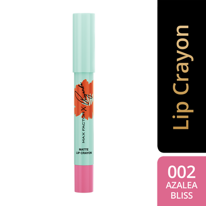 Max Factor X Priyanka Chopra Jonas Matita Stick Labbra, 002, Azalea Bliss, Finish matte, Effetto idratante, A lunga durata