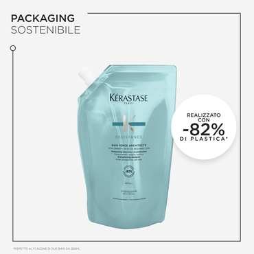 Shampoo Bain Force Architecte Refill 500ml