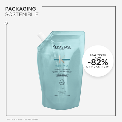 Shampoo Bain Force Architecte Refill 500ml