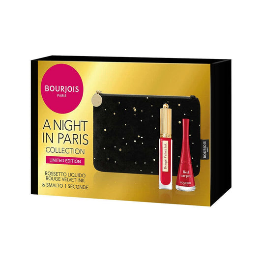 Kit Pochette + Rossetto Liquido 3,5ml + Smalto One Second 9ml