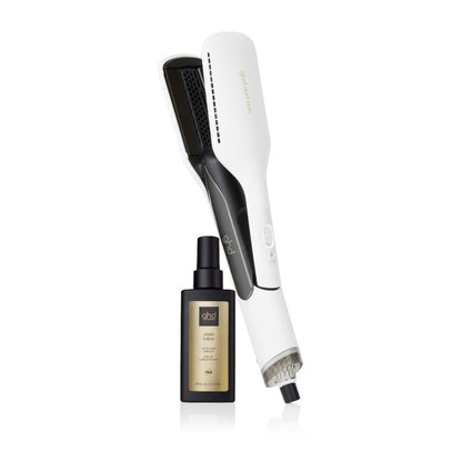 Ghd Duet Style - Piastra Asciugacapelli 2 in 1 Bianca