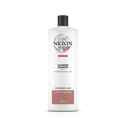 NIOXIN - SISTEMA 3 CLEANSER SHAMPOO - COLORED HAIR LIGHT THINNING