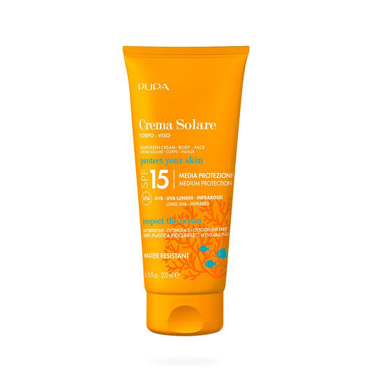 Pupa Crema Solare Corpo E Viso SPF15 200ml