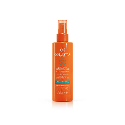 Collistar Latte Spray Protezione Attiva Pelli Ipersensibili SPF 50 Viso E Corpo 200ml