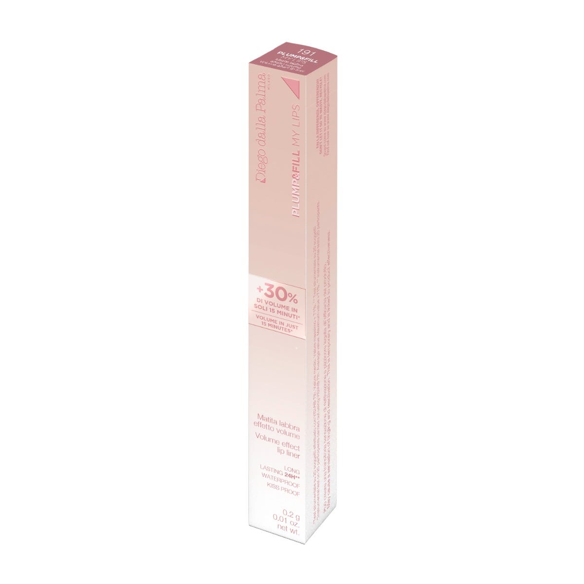 Plump&Fill My Lips - Matita Labbra Effetto Volume - Volume Effect Lip Liner 191 Nude Rosato