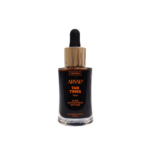 Arval Sun Tan Times Face Elisir Concentrato Anti-age Autoabbronzante Rapido 30ml