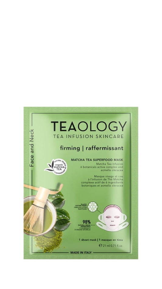 Matcha Tea Superfood Mask - Rassodante Nutriente