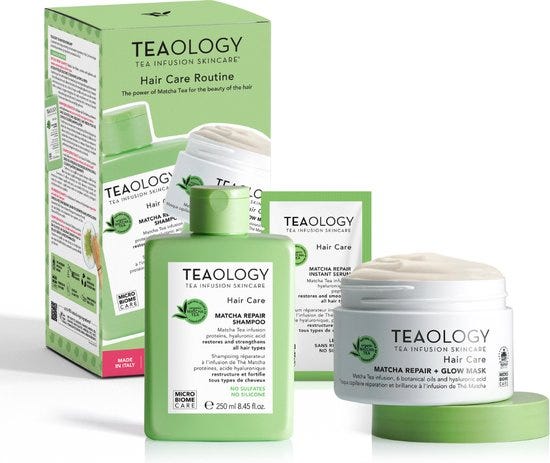 Teaology Matcha Repair Hair Care Routine Set