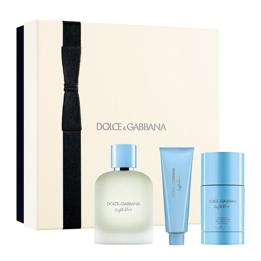 Light Blue Pour Homme Eau de Toilette Trio Gift Set