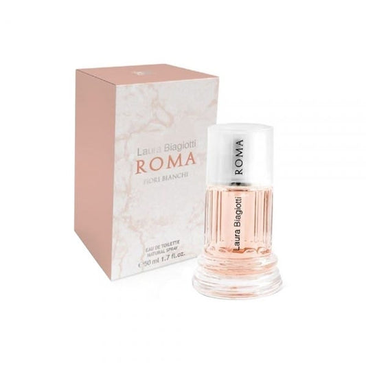Roma Donna Fiori Bianchi