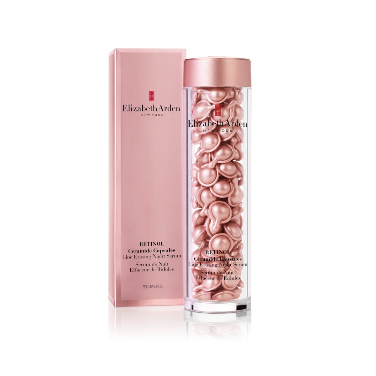 Retinol Ceramide Capsules Line Erasing Night Serum, 90 Piece