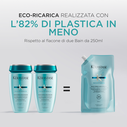 Shampoo Bain Force Architecte Refill 500ml