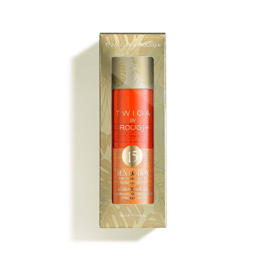 Twiga By Rougj Solare Bifasico Con Attivatore Di Melanina E Oro Colloidale 200ml SPF15