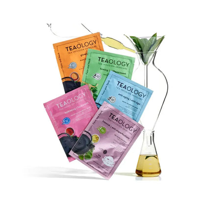 Teaology Tea Glow AHA Mask Maschera Anti-Imperfezioni Viso/Collo Con AHA 21ml