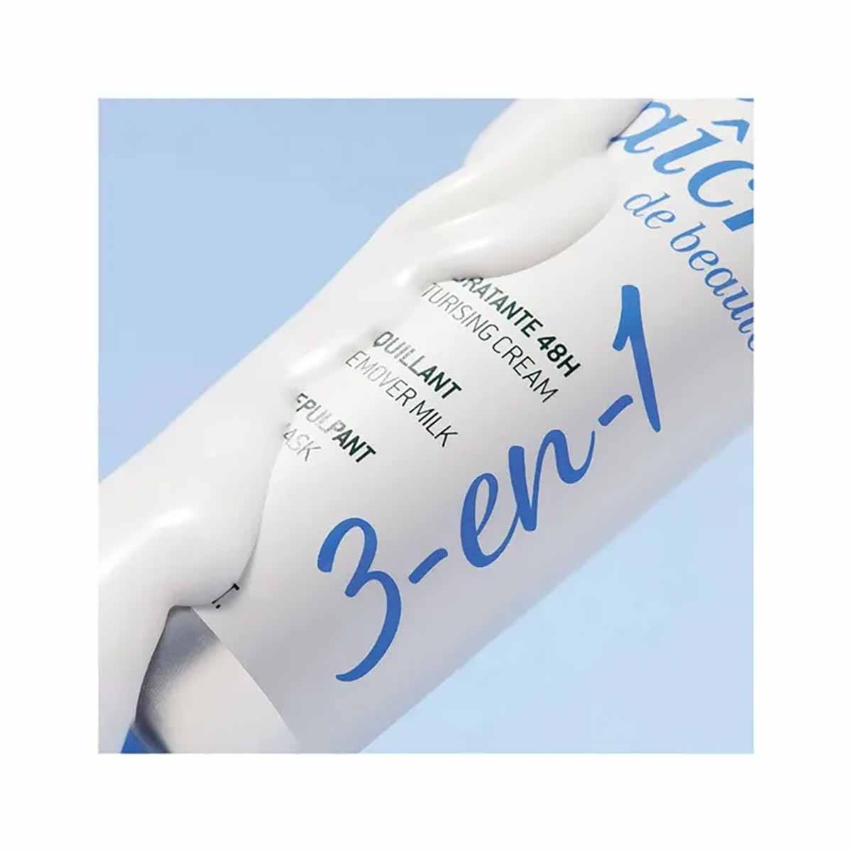 Nuxe Crème Fraîche De Beaute 3In1 Crema Idratante 48H/Latte Struccante/Maschera Rimpolpante 100ml