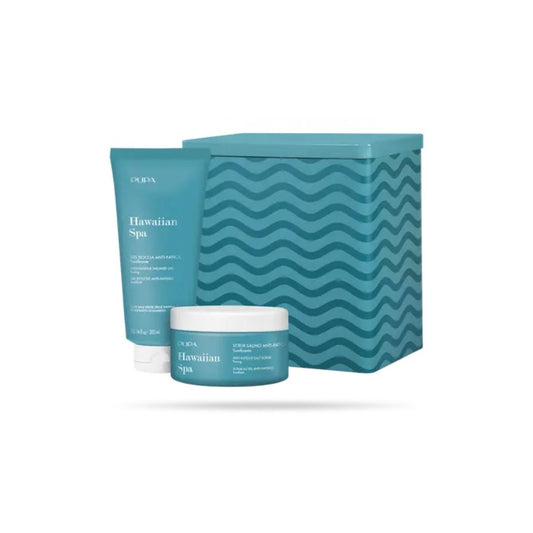 Pupa Kit 1 Hawaiian Spa Scrub Salino+Gel Doccia 300ml