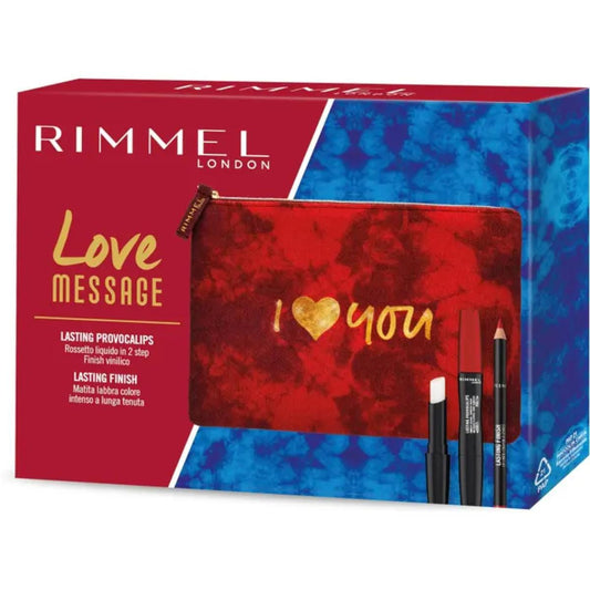 Rimmel Cofanetto Love Message Provocalips Rossetto Liquido + Matita labbra
